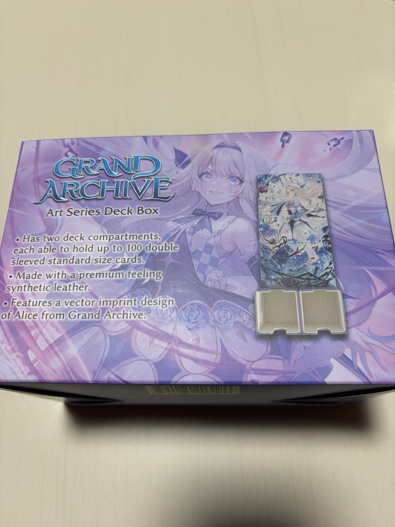 Grand Archive Alice Art Series Deck Box - メルカリ