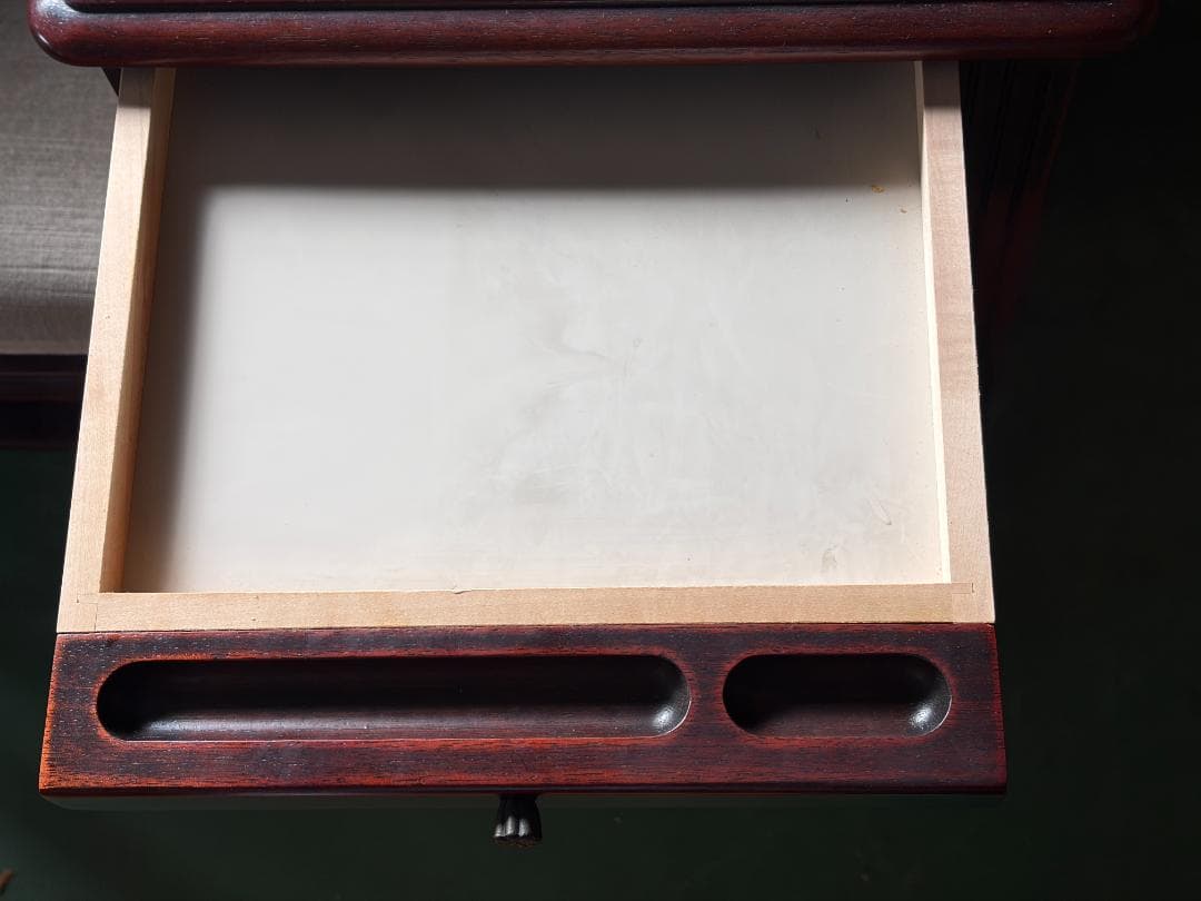 カリモク karimoku テレフォンベンチ コロニアル ビンテージ nZ