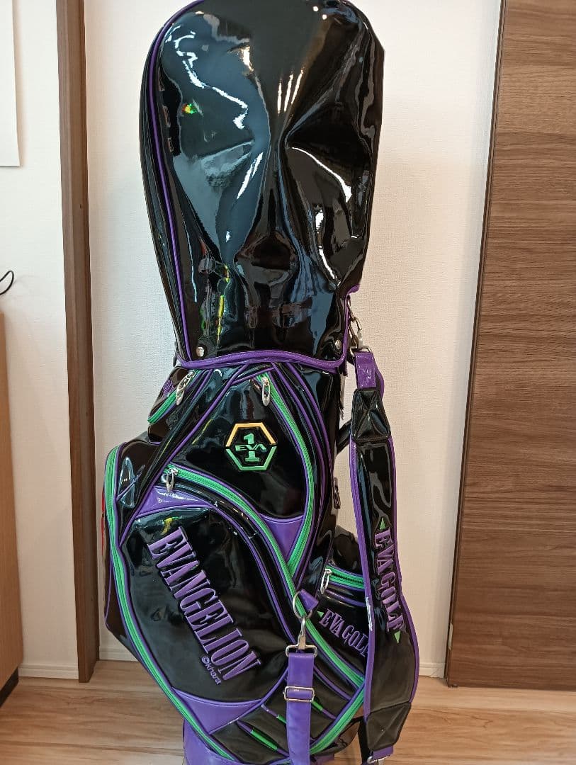エヴァンゲリオン ゴルフ キャディバッグ（初号機） - メルカリ