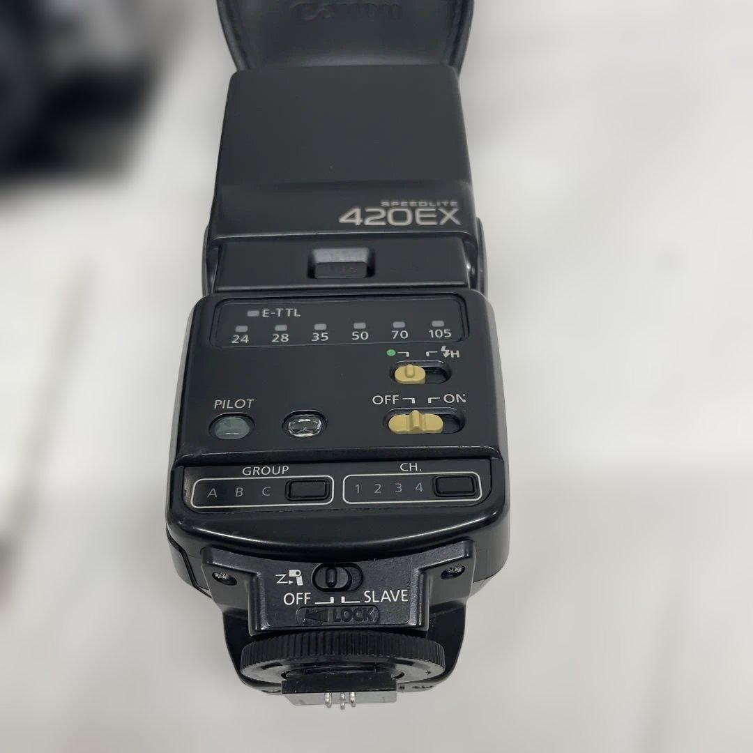 Canon EOS Kiss5 カメラ Speedlite 420EX ストロボ - メルカリ
