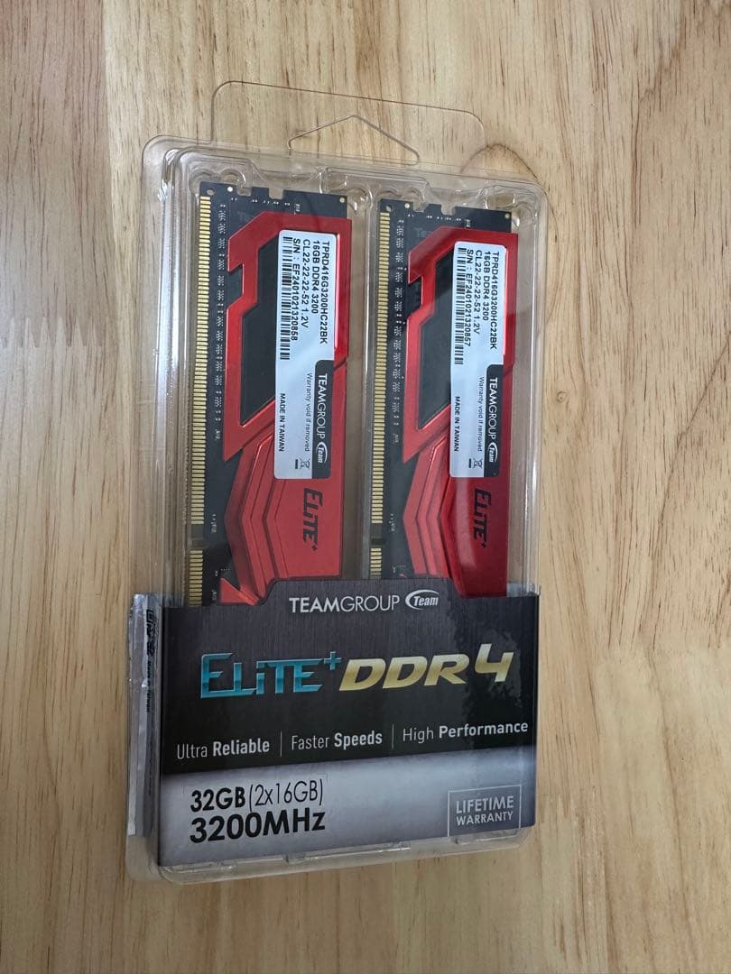 メモリー TEAMGROUPELITE DDR4 32GB (2x16GB)3200MHz ELITE DDR4 LAPTOP MEMORY 32GB(2x16GB) 3200MHz CL22 | TEAMGROUP