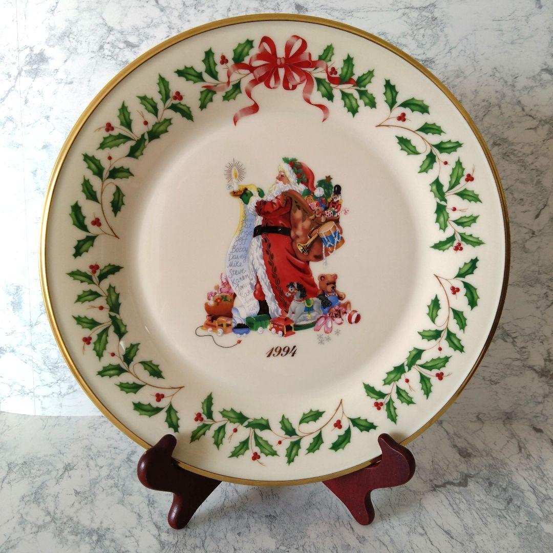レノックス LENOX クリスマスイヤープレート 1994年 - メルカリ