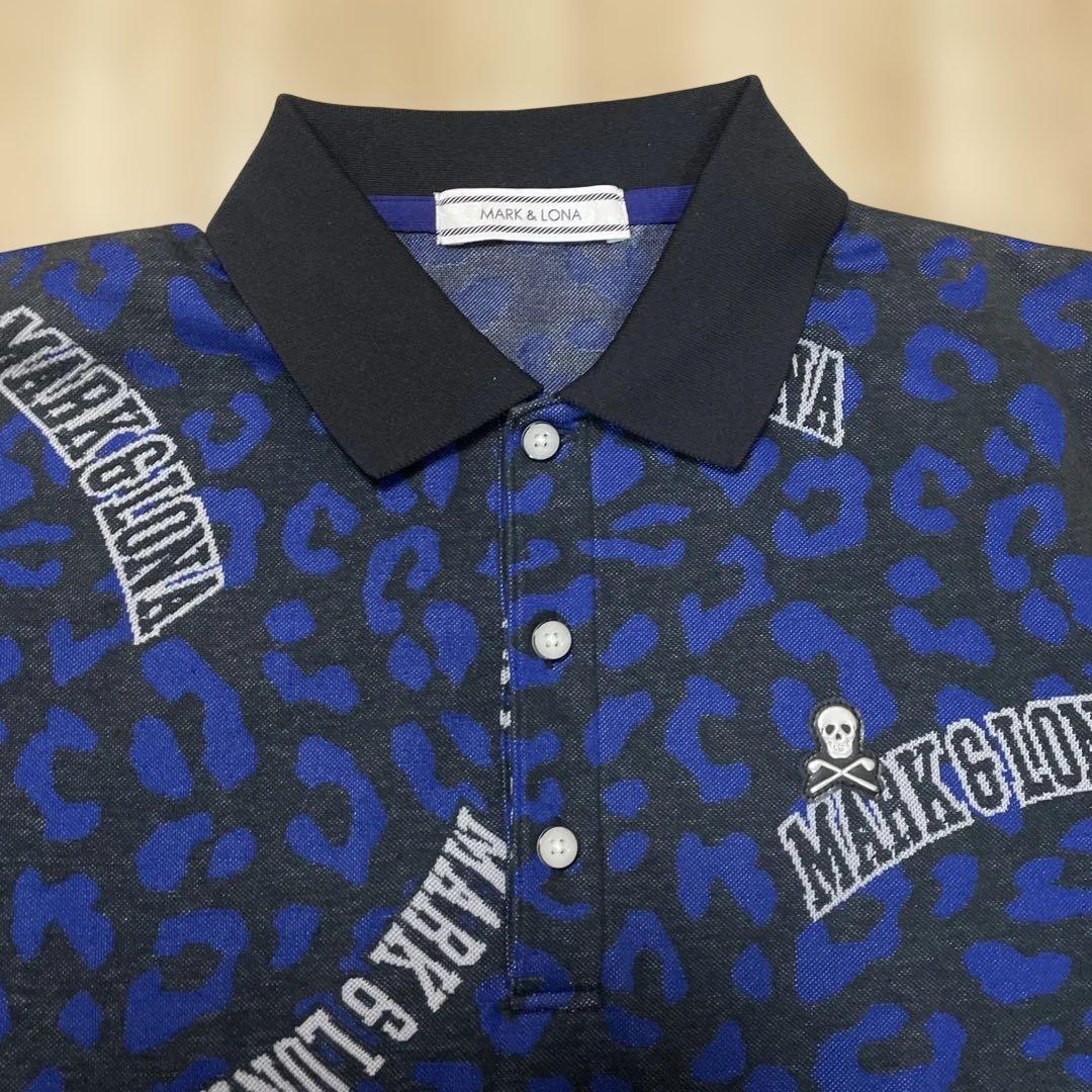 MARK & LONA レオパード柄 ポロシャツ Mサイズ - メルカリ