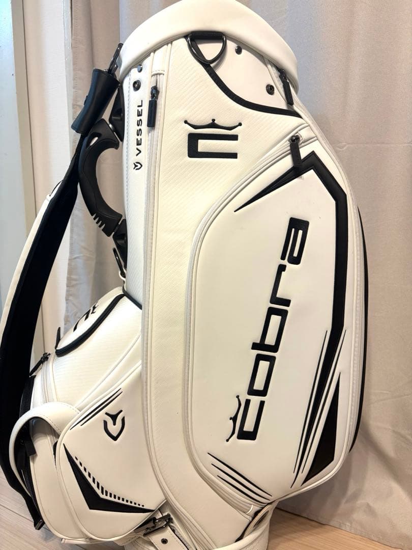 Cobra Vessel ゴルフバッグ ホワイト/ブラック Vessel Core Staff Golf Bag – COBRA Golf