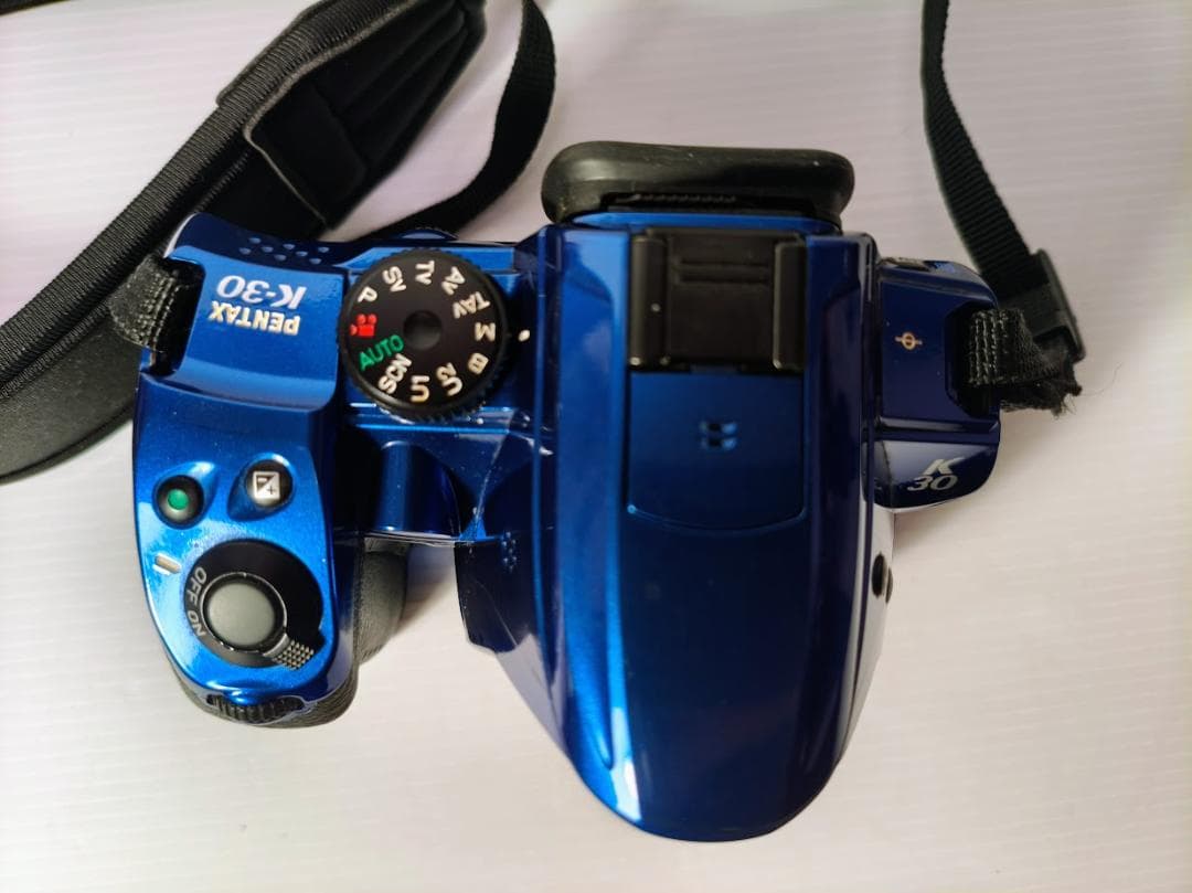黒死病対策】【内臓電池交換】ペンタックス PENTAX K-30 青 - メルカリ