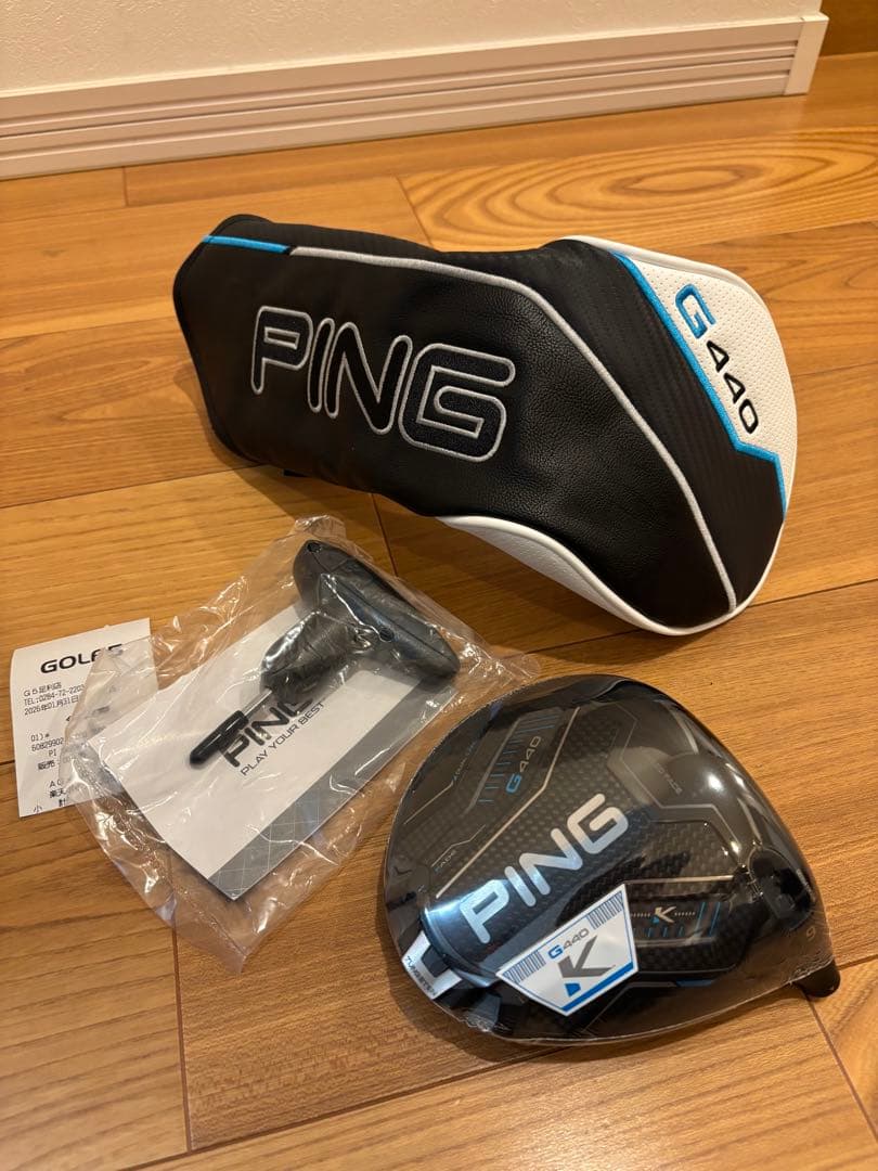 新品未使用　G440 K 9.0° ヘッドのみ 超美品（コース未使用） PING G440 K ドライバー 9度 ヘッドのみ