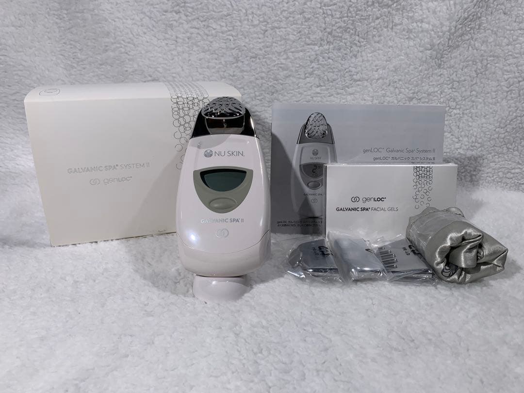 ニュースキン genLOC®︎ ガルバニック スパII（ジェル1箱セット） NU SKIN（ニュースキン） ガルバニック スパ フェイシャル ジェル