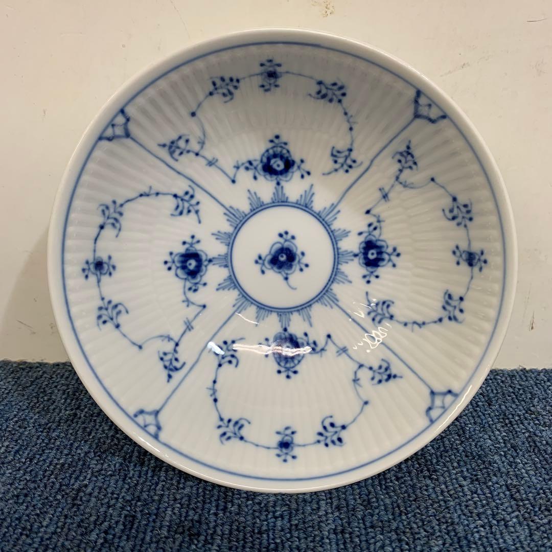 6 ロイヤルコペンハーゲン ブルーフルーテッドプレイン ボウル　15.5センチ ブルーフルーテッド プレイン ボウル 15cm|ロイヤル コペンハーゲン