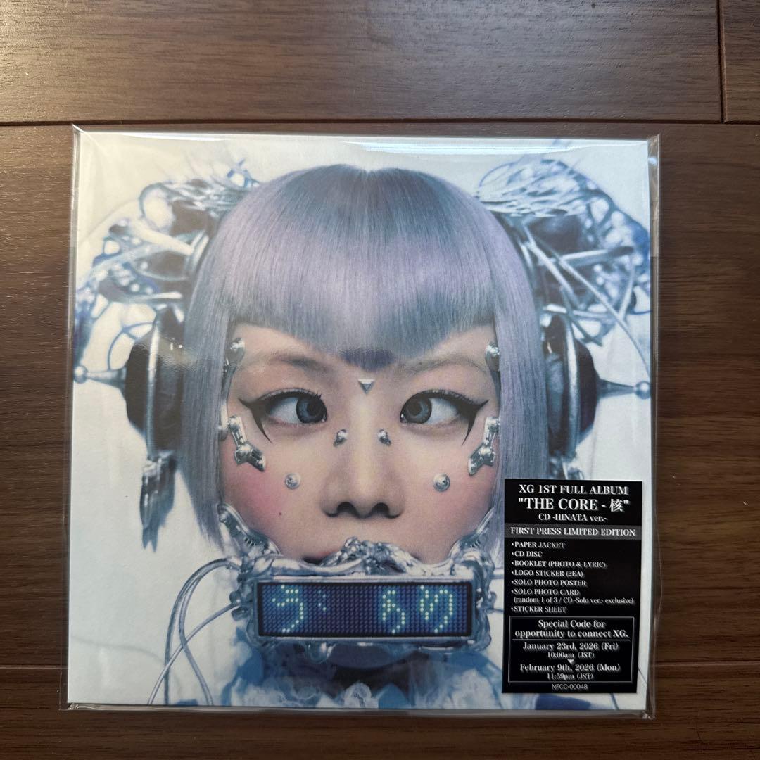 XG THE CORE -核 HINATA ヒナタ CD ソロ 未再生 SOLO - メルカリ