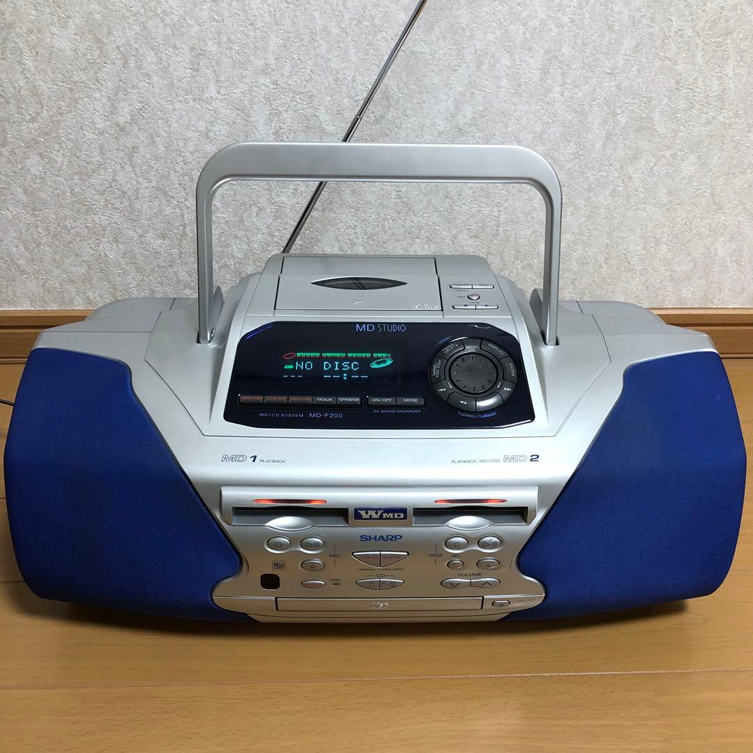 希少】 SHARP MD-F200 動作品 - メルカリ
