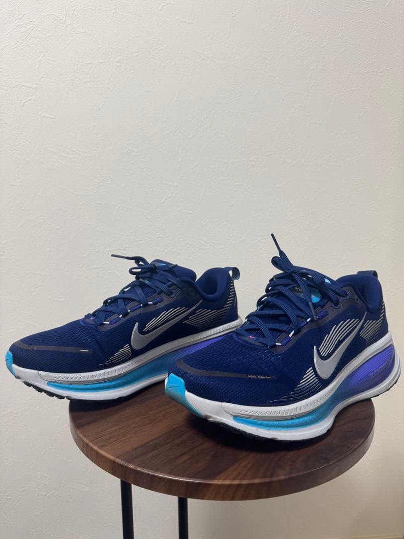 NIKE RUN ボメロ18 ネイビー 27.5cm ランニングシューズ - メルカリ