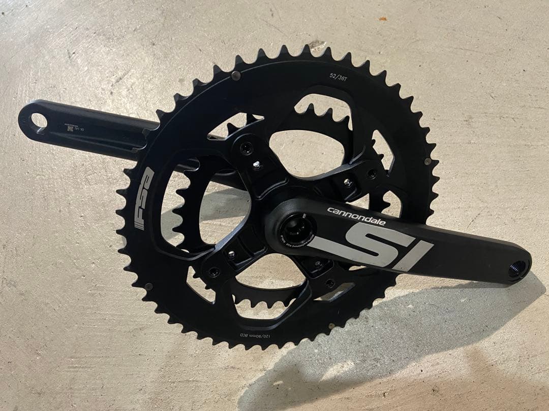 cannondale SI クランクセット52/36T 170mm 未使用送料込 - メルカリ