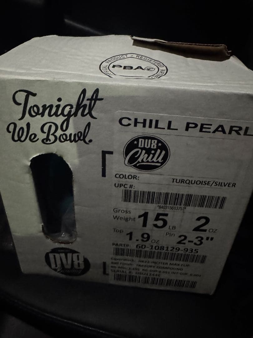 DV8 チルパール15lb 新品 送料込み(SALE) SALE】チル パール DV8 / CHILL PEARL : メビウス ストア MEBIUS