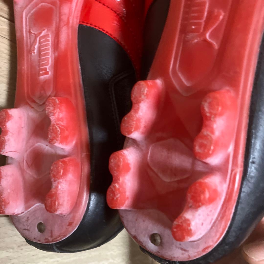 サッカースパイク プーマ パラメヒコGCi 26.5㎝ 赤黒 - メルカリ