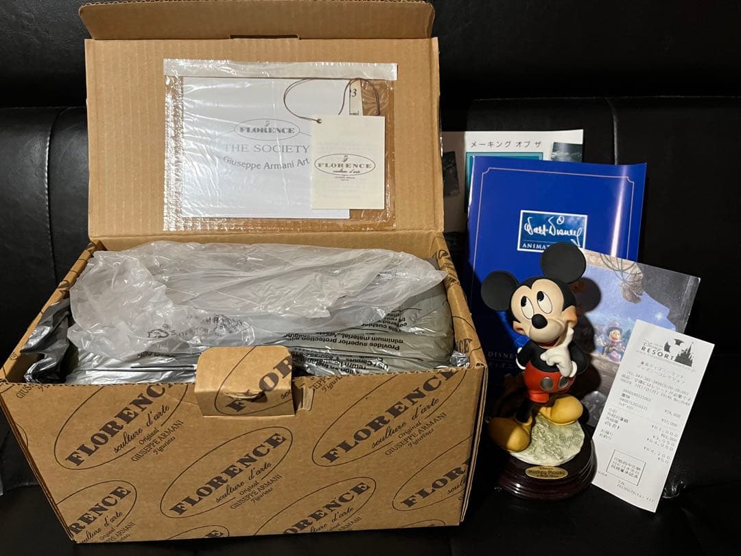 ディズニー　アルマーニ　ミッキー　フィギュア ジョゼッペ アルマーニ ディズニー ミッキー ファンタジア Florence