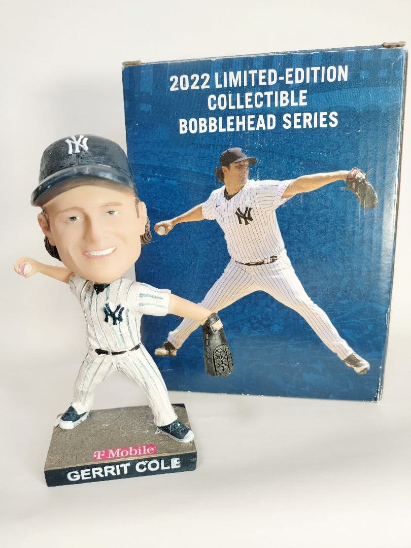 ゲリット・コール／ボブルヘッド人形 (2022／ニューヨーク・ヤンキース) New York Yankees Bobblehead Shop. New York Yankees Figures, New
