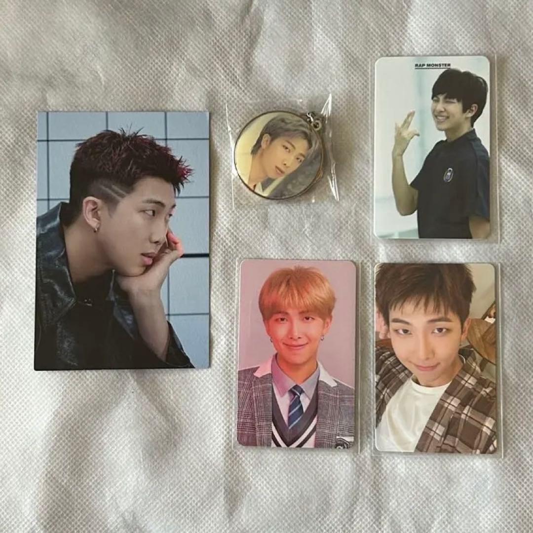 BTS RM ナムナムジュン ナム トレカセット キーホルダー - メルカリ