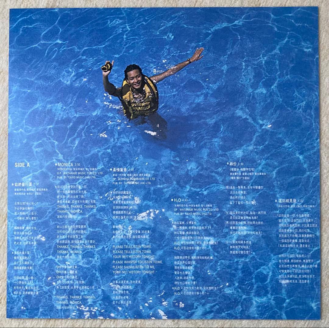 レスリー・チャン 張國榮 LESLIE LPレコード 復刻版 シリアルナンバー