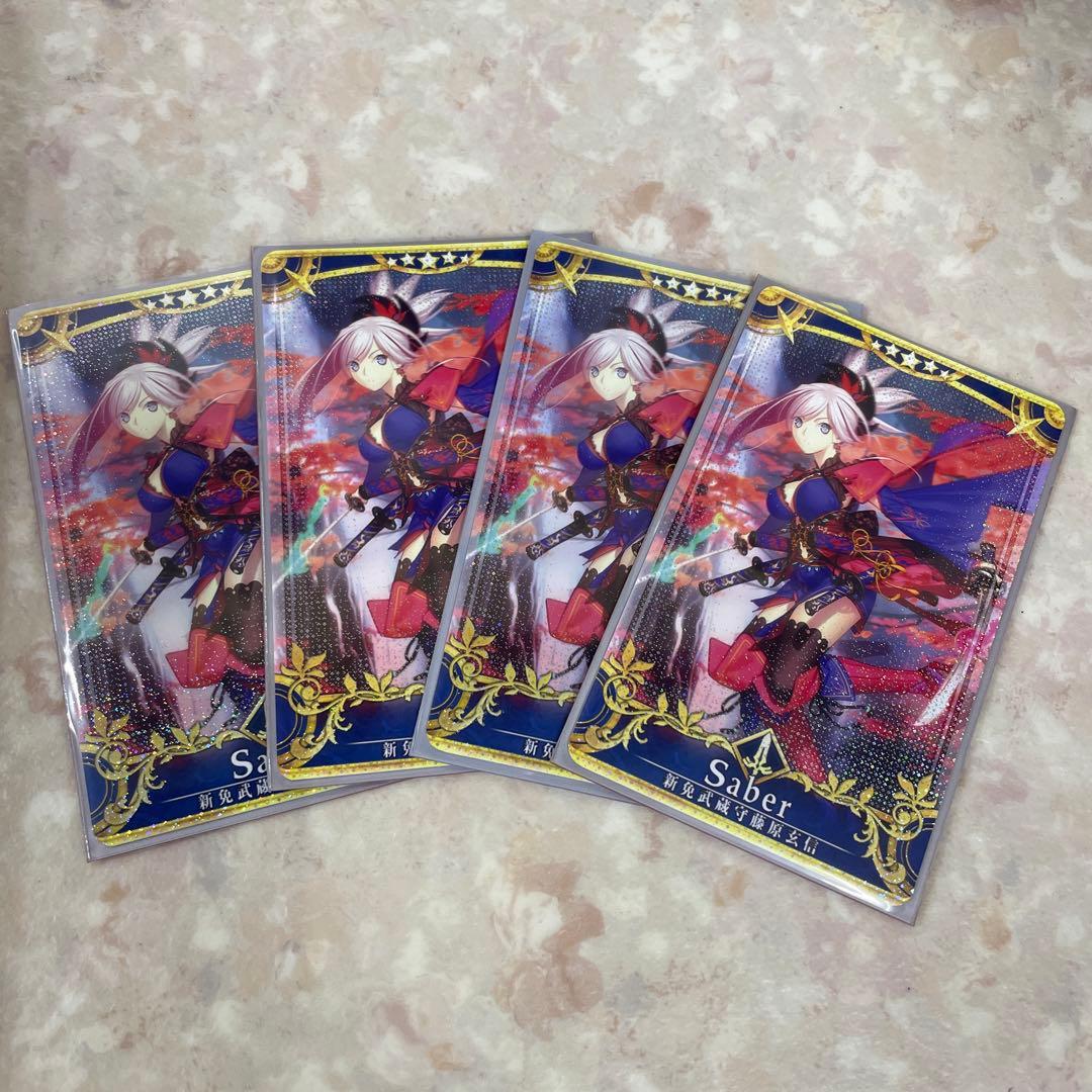 FGOアーケード 宮本武蔵 最終再臨フェイタル4枚セット - メルカリ