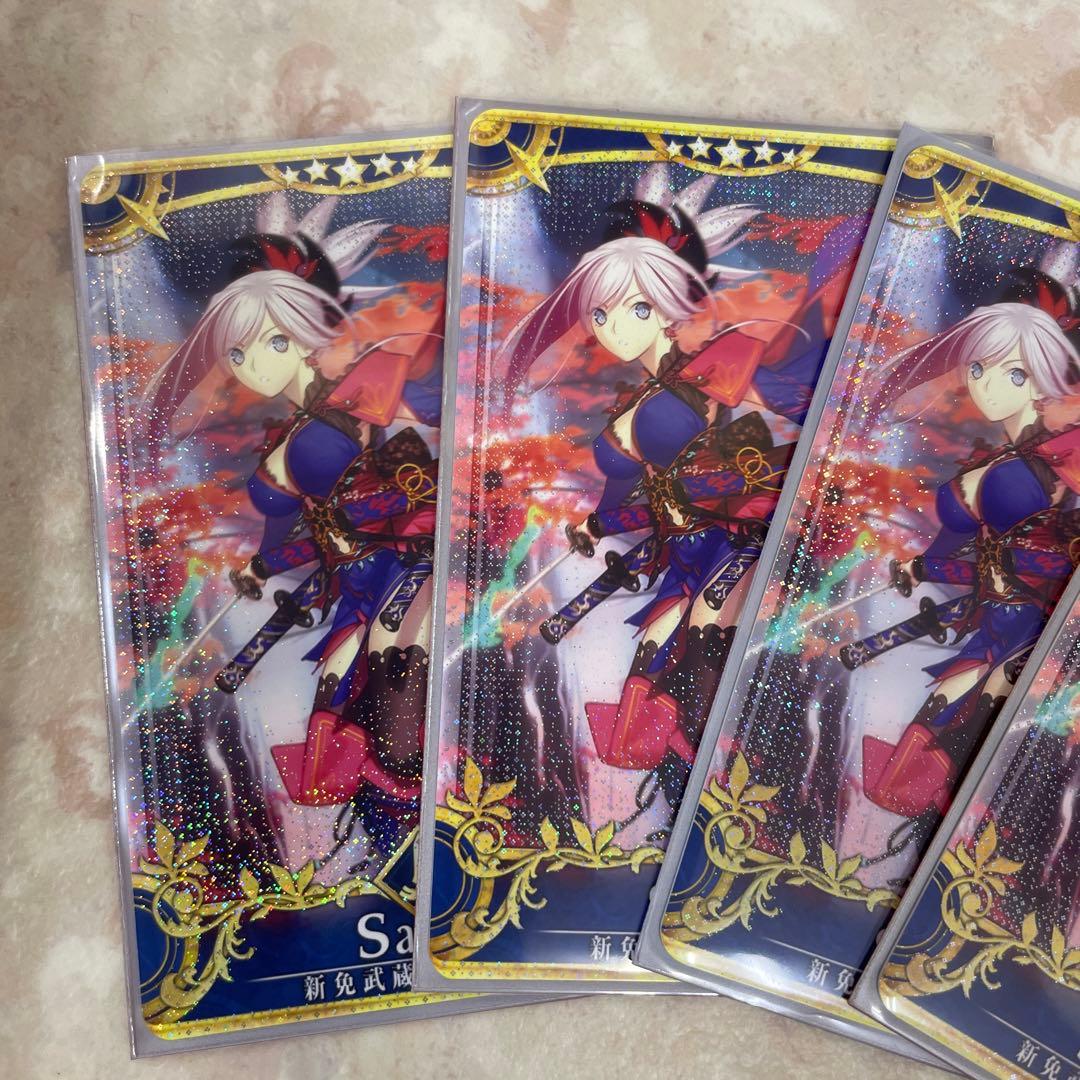 FGOアーケード 宮本武蔵 最終再臨フェイタル4枚セット - メルカリ