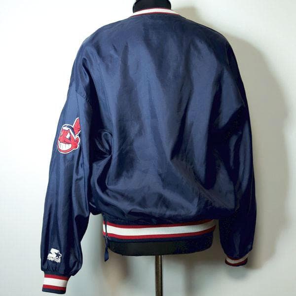 インディアンス スターター プルオーバー ナイロンジャケット M ワフー