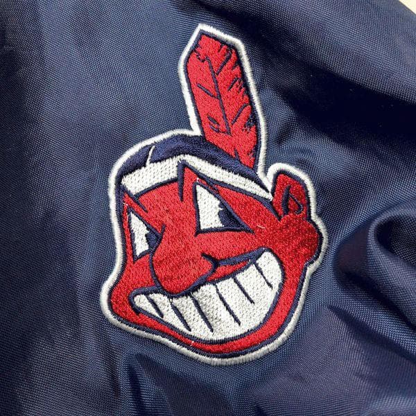 インディアンス スターター プルオーバー ナイロンジャケット M ワフー