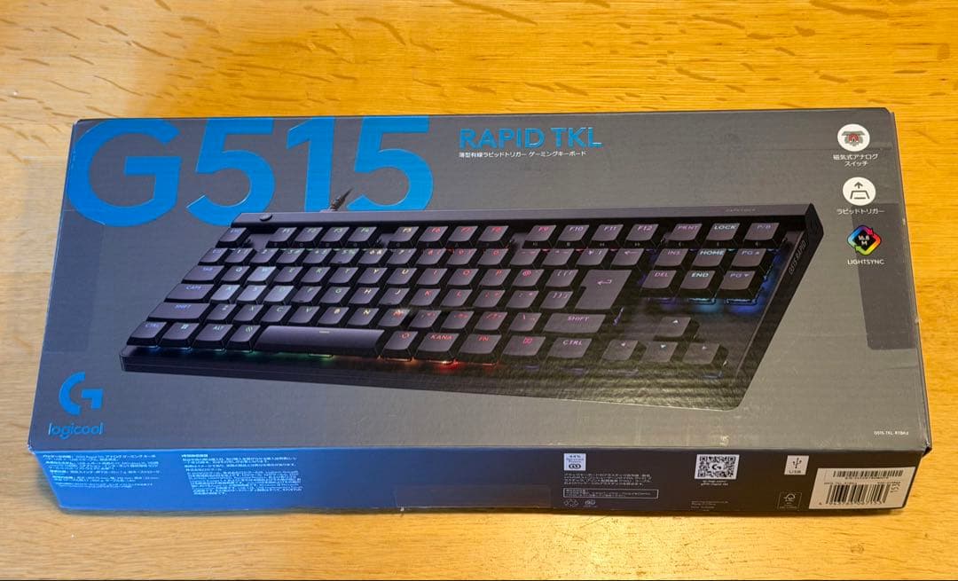 ロジクール　G515 RAPID TKL G515 RAPID TKL 有線アナログゲーミングキーボード | ロジクール G