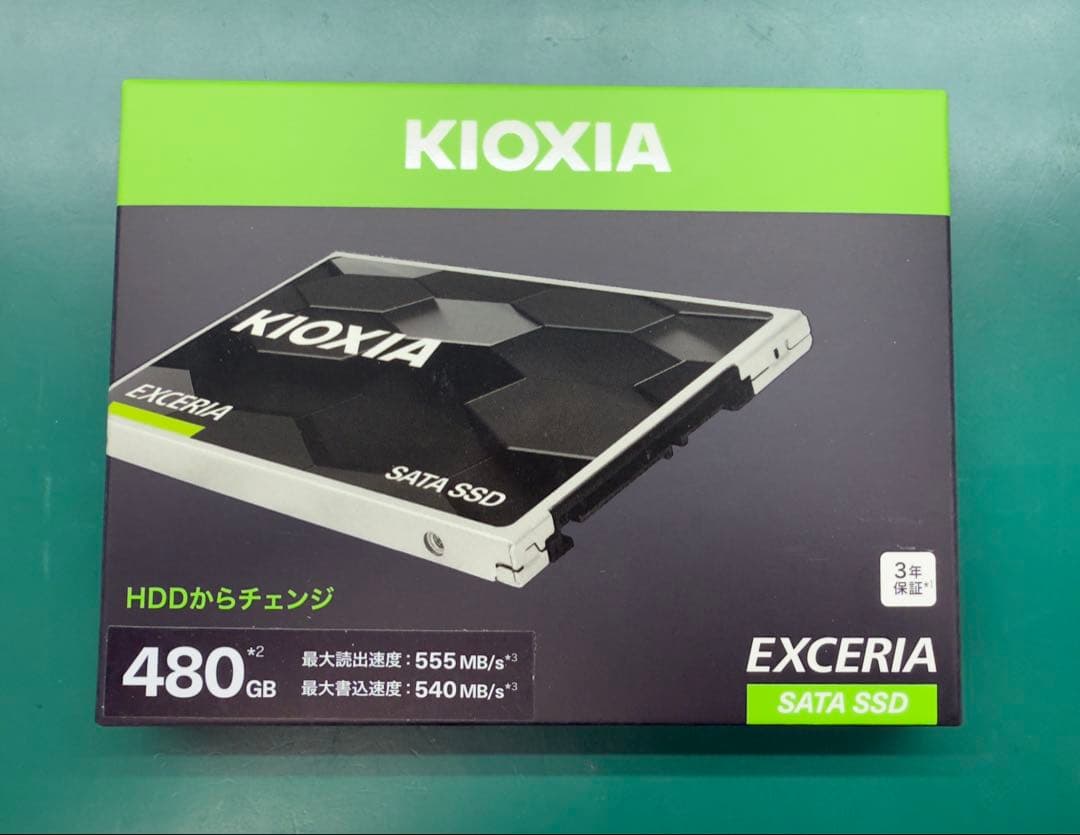 新品未使用】 KIOXIA EXCERIA SATA SSD 480GB - メルカリ