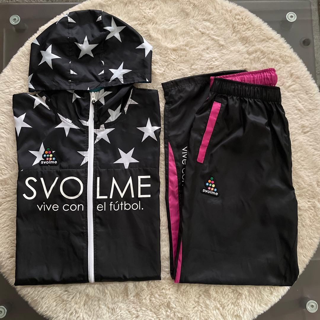 SVOLMEスボルメ星柄×ピステ ウィンドブレーカー×フルジップフーディ