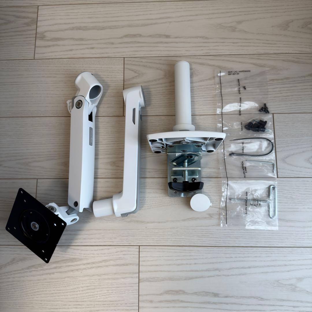 エルゴトロンLX 白(ホワイト) モニターアーム Amazon.co.jp: ERGOTRON エルゴトロン LX モニターアーム デスク