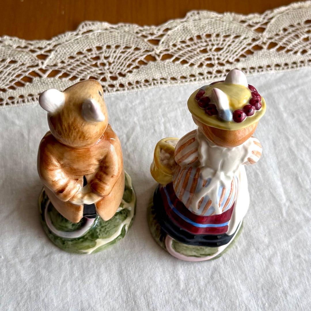 ロイヤルドルトン フィギュリン ブランブリーヘッジ もりねずみ 男爵