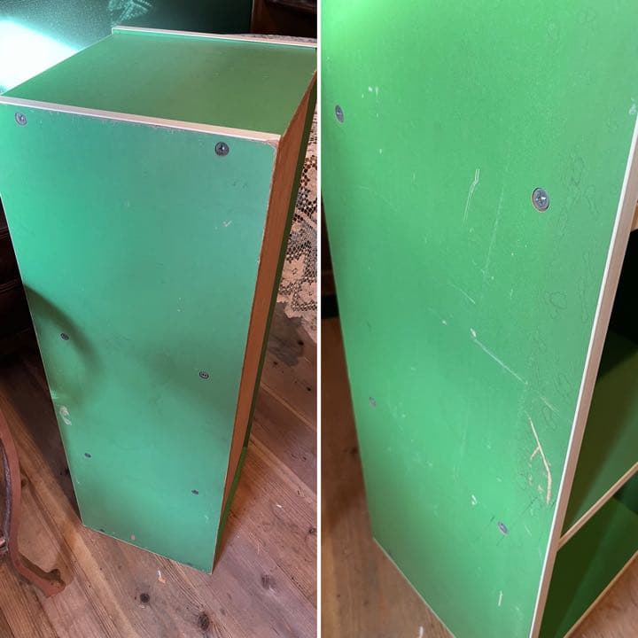 棚 ラック 昭和レトロ レトロポップ インテリア 緑 グリーン 当時物