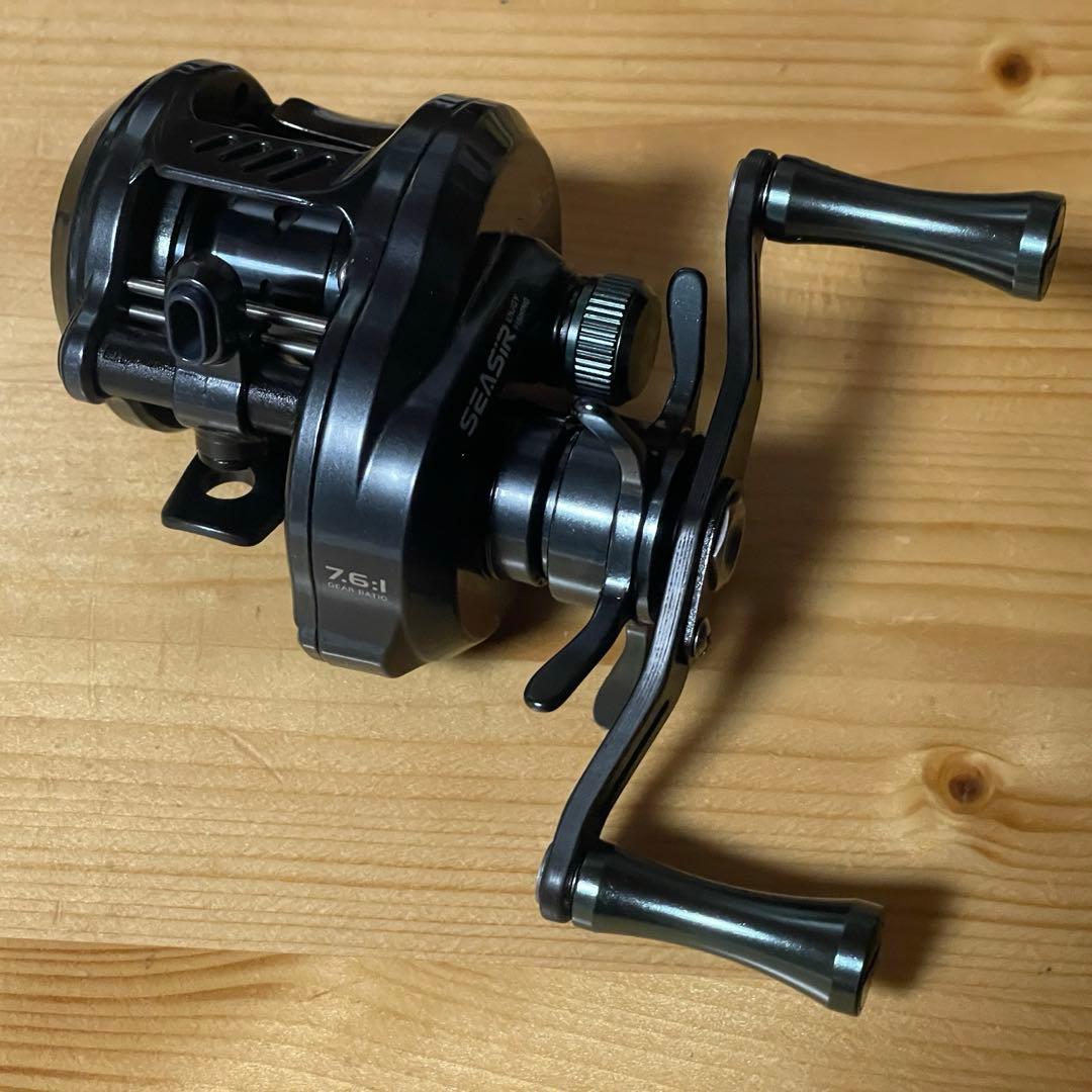 新品未使用】SEASIR DC ラウンドプロ 丸型 ベイトフィネスリール