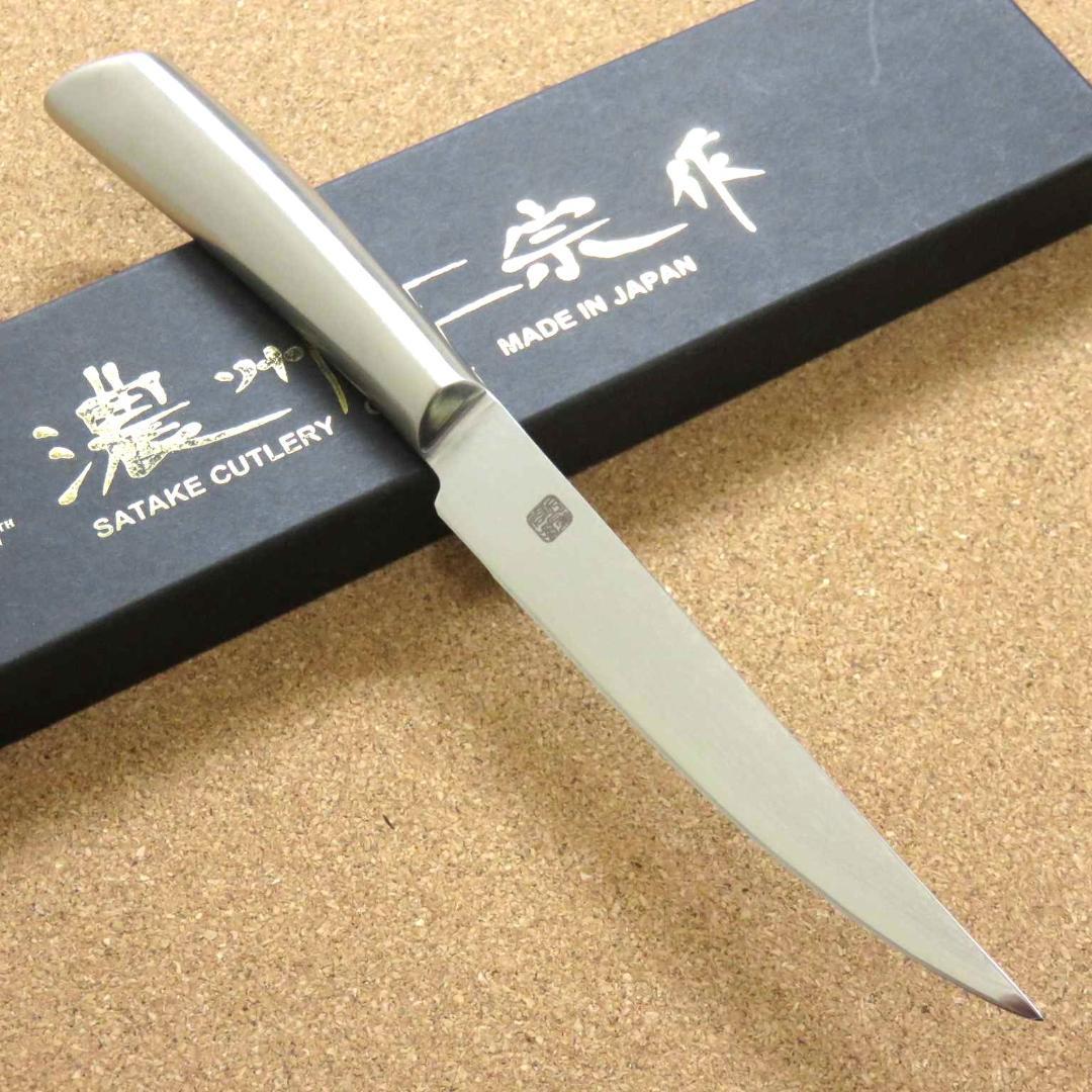 ステーキナイフ 120mm 濃州正宗作 関の刃物 ダマスカス 69層 両刃 日本