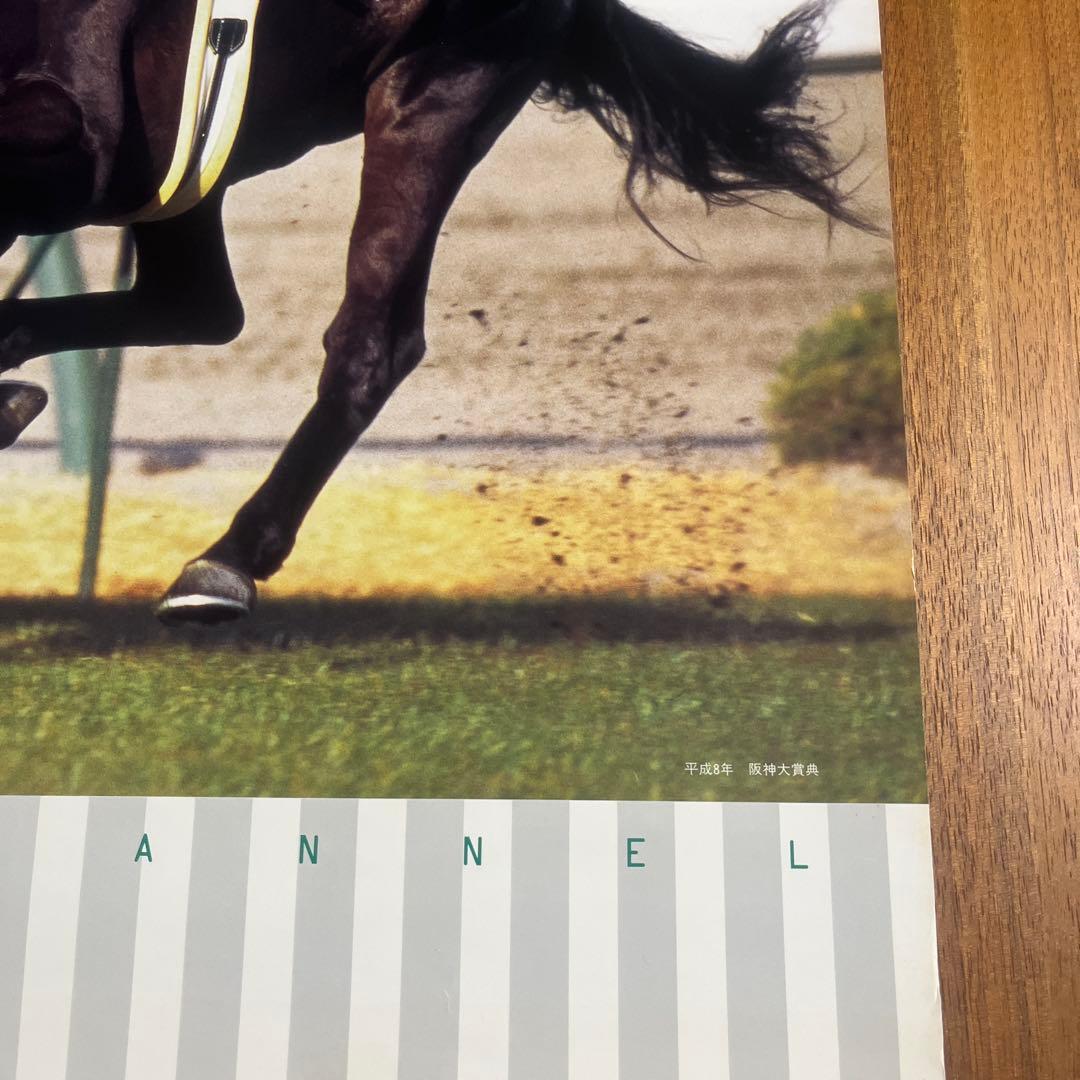 希少品】ナリタブライアン マヤノトップガン B2ポスター 競馬 JRA