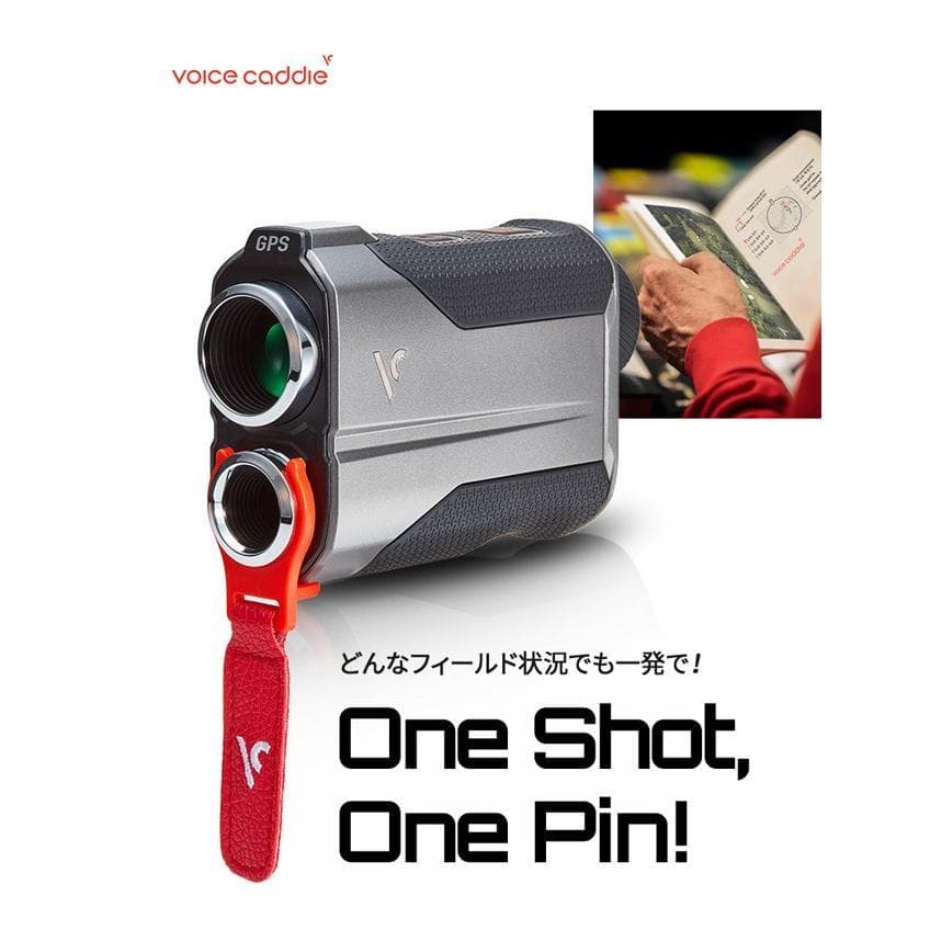 ①美品≪ ボイスキャディ GL1 ≫ レーザー&GPS ハイブリッド Laser