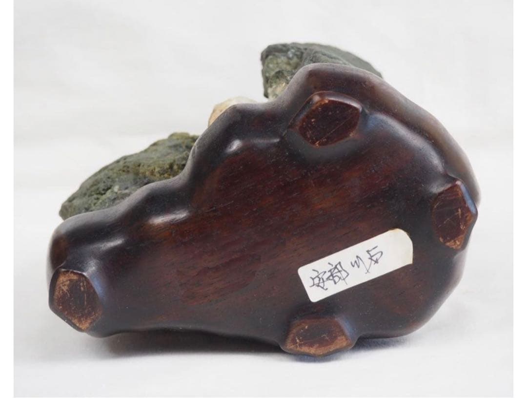 送料無料 水石愛好家蔵品放出 滝ある安部川石☆大珍品☆天然石・遠山石