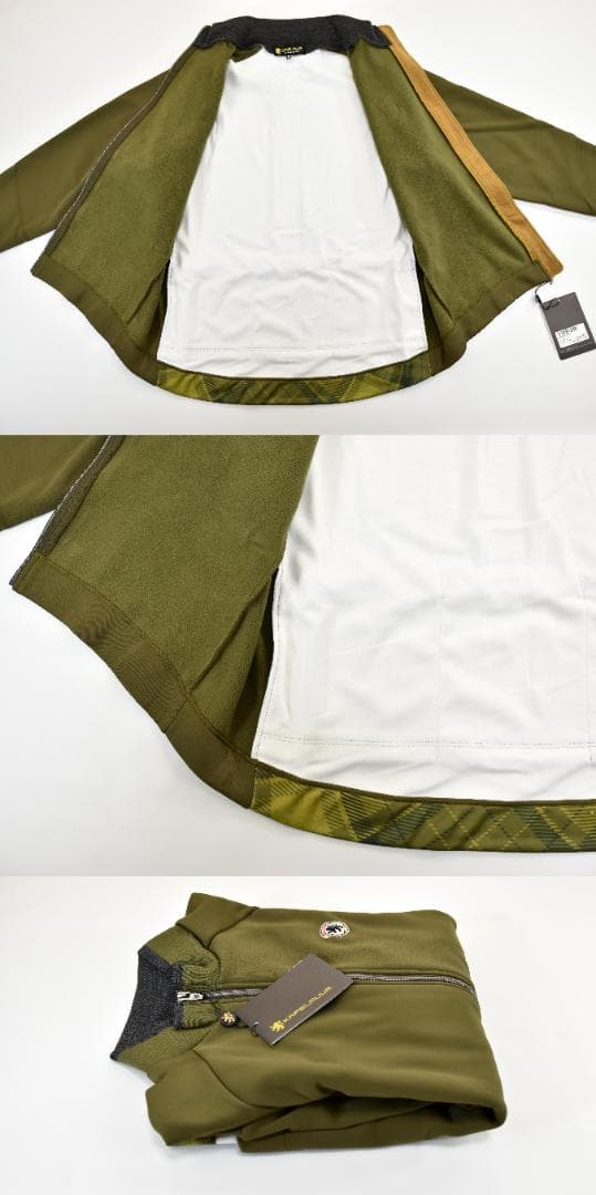 KAPELMUUR レトロジャケット size:WXL オリーブチェック - メルカリ