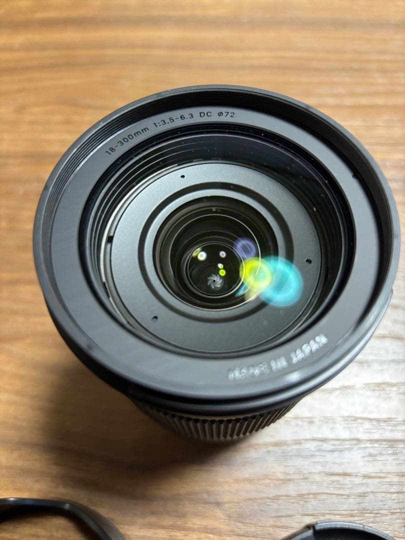 レンズ(ズーム) SIGMA 18-300mm f/3.5-6.3 DC 72mm
