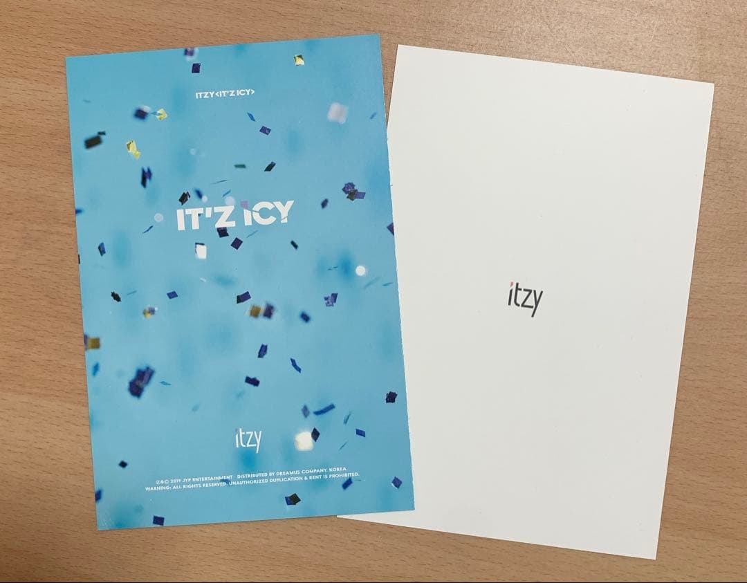 ITZY ICY IT'Z ME リュジン ポストカード - メルカリ