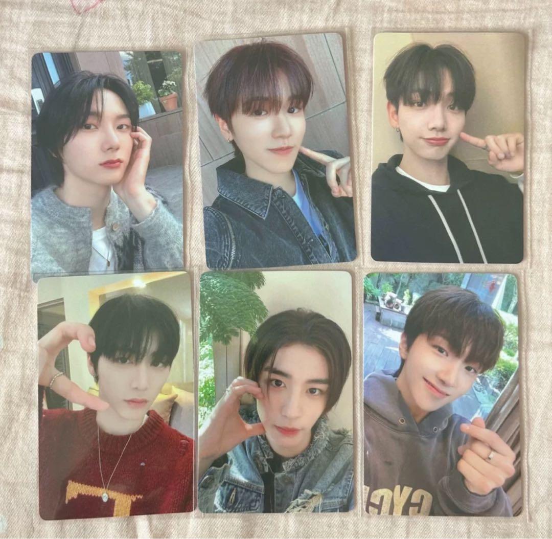 boynextdoor 中華 withfans 一直娱 青島 6枚コンプセット