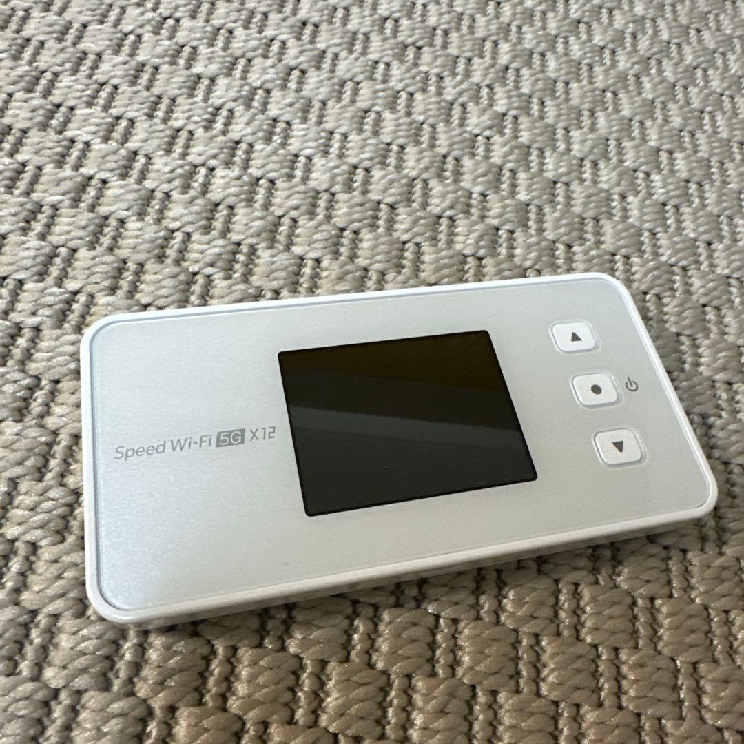 Speed Wi-Fi X12 モバイルルーター 箱入Speed Wi-Fi 5G X12 モバイル