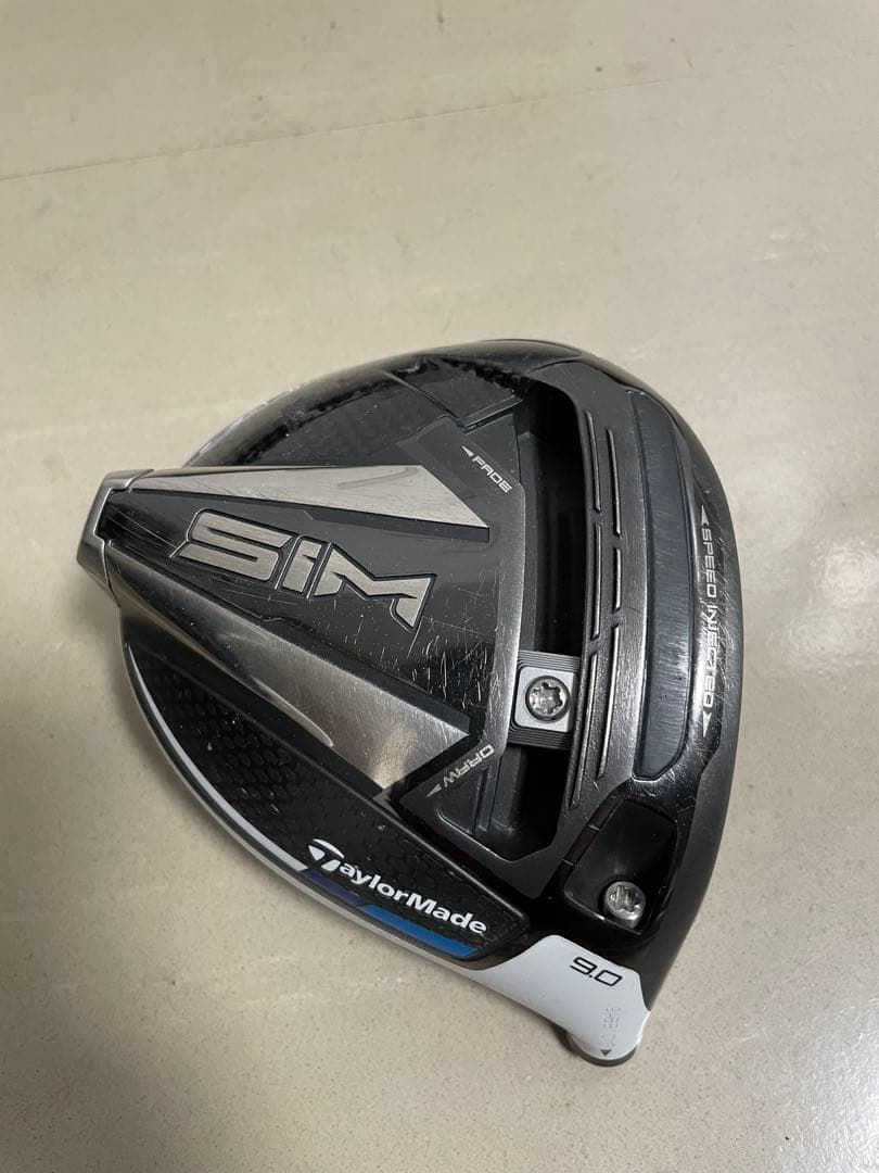 TaylorMade SIM ドライバー 9° ヘッドのみ 凹みあり - メルカリ