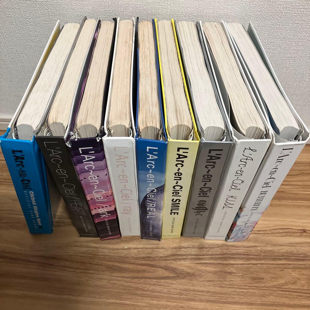 L'Arc-en-Ciel オフィシャルバンドスコア全冊セット - メルカリ