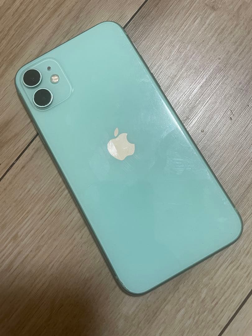 ARTEEFLOW-☆動作画面割れ☆Apple iPhone 11 ミントグリーン 128GB