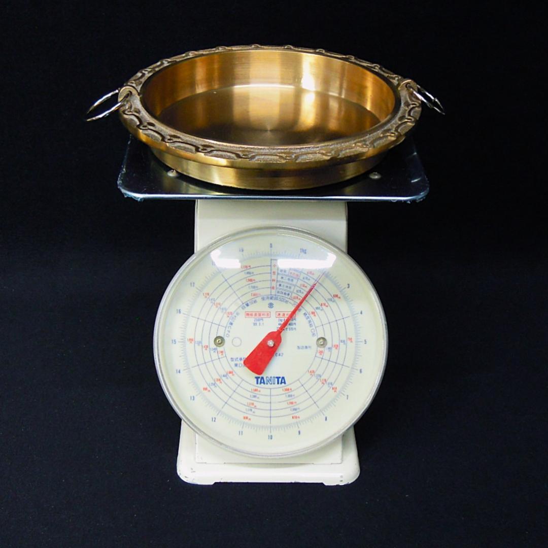 高級 砲金鍋 すき焼鍋 2.04kg 未使用 栞 元箱 トキワ寿㐂鍋 - メルカリ