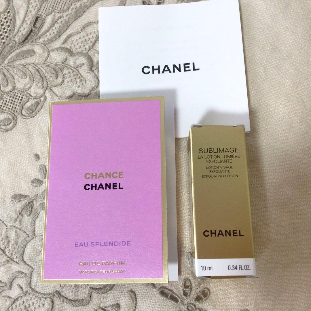 シャネル サンプル チャンス オードパルファム・ サブリマージュ 化粧