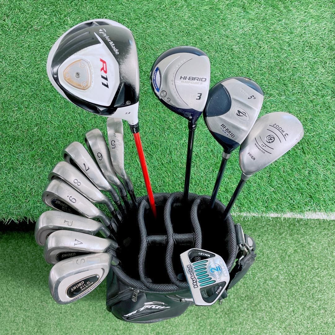 テーラーメイド R11 メンズ ゴルフクラブ セット 13本 N2158 - メルカリ