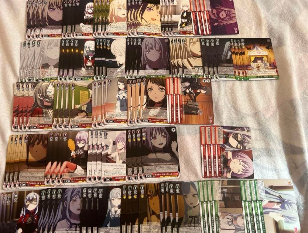 MyGO AveMujicaヴァイスシュヴァルツ ほぼ 4コン セミコン