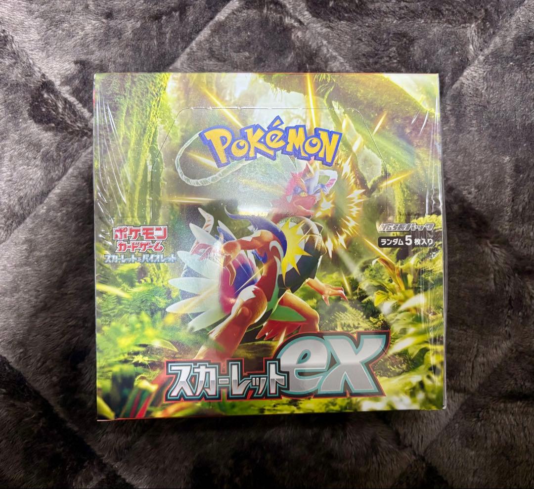 ポケモンカードゲーム スカーレットex 未開封 - メルカリ